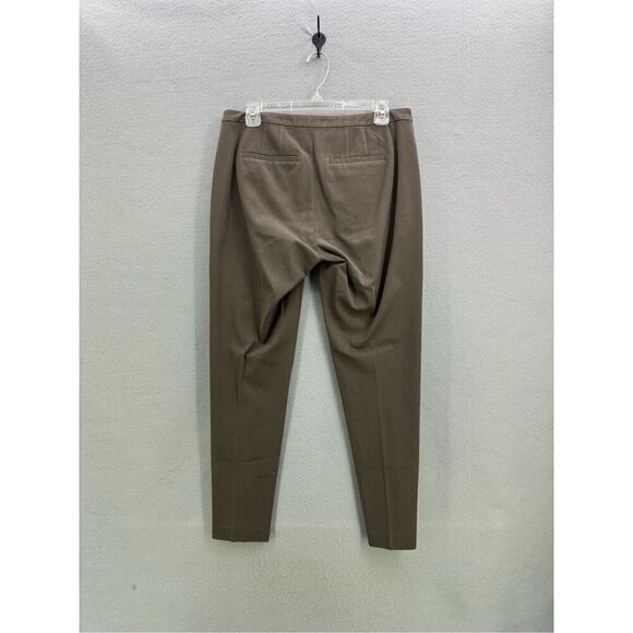 J. Jill Womens Brown Premium Bi-Stretch Ankle Casual Dress Pants Size 8 - Picture 2 of 8